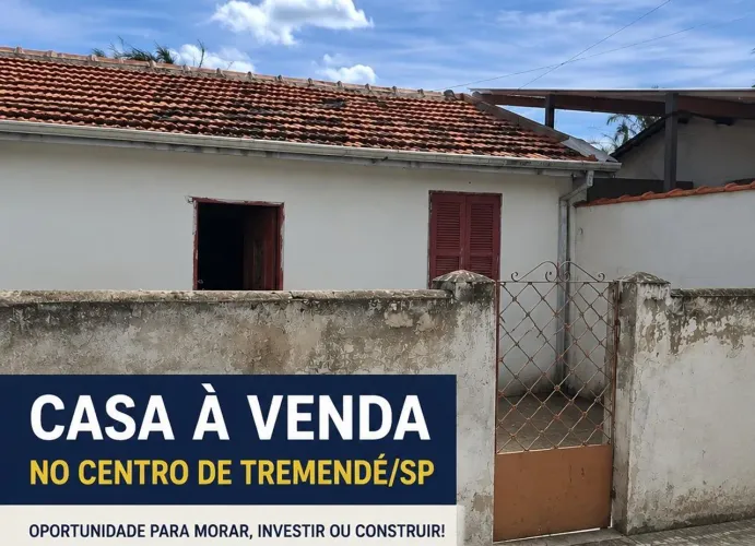 Casa antiga centro Tremembé 