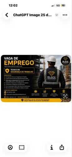 Técnico em Segurança do Trabalho