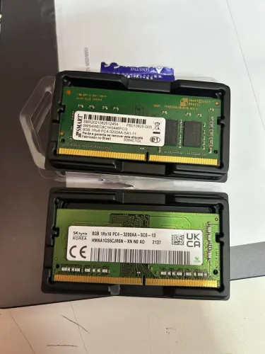 Memórias ddr4 notebook