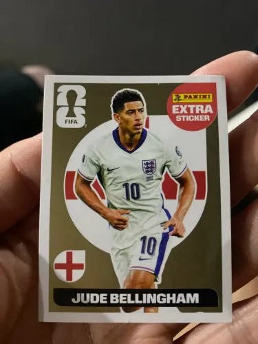Figurinha de bronze do JUDE BELLINGHAM