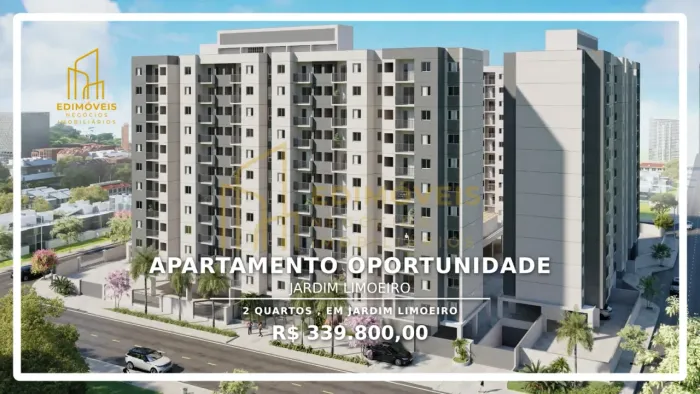 Sensacional apartamento de 2 quartos no Jardim Limoeiro, agende sua visita!
