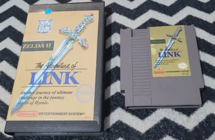 Jogo Zelda 2 The Adventure of Link para NES Nintendinho