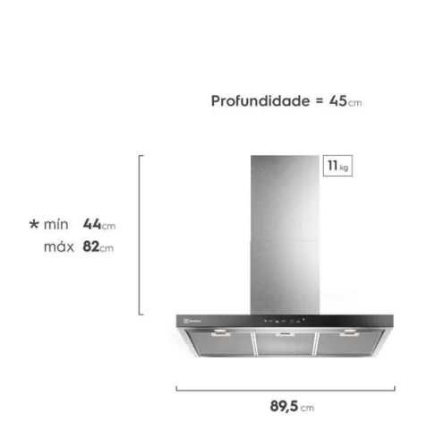 Coifa Electrolux pouco usada