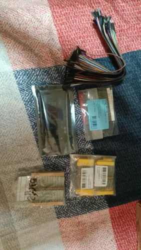 Kit arduíno mega 2560 + resistores + diodo zener + jumps