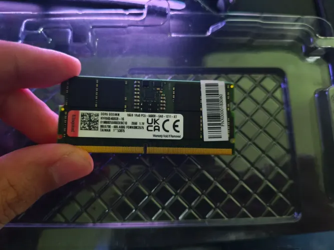 Memória RAM 16GB DDR5 5600Mhz