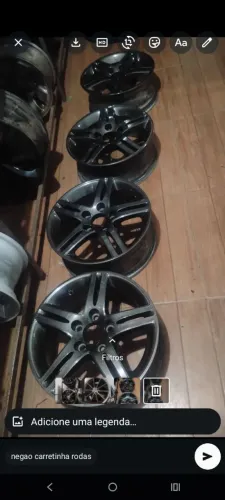Roda 16 ranger 5 furos até 2011 apenas 2.200 