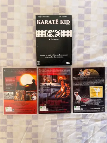 Coleção de DVDs do Filme Karatê Kid