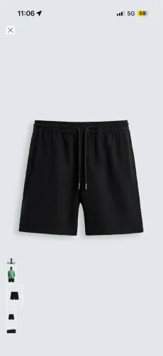Bermuda/short masculino Zara
