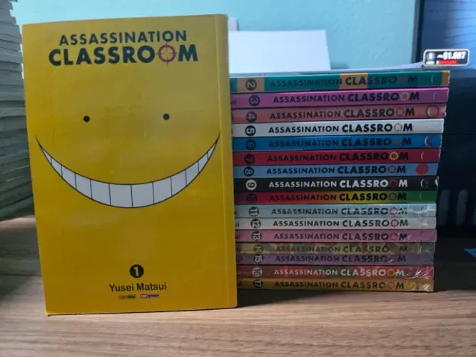Mangá Assassination Classroom Vol. 1 ao 17 - Bom Estado!