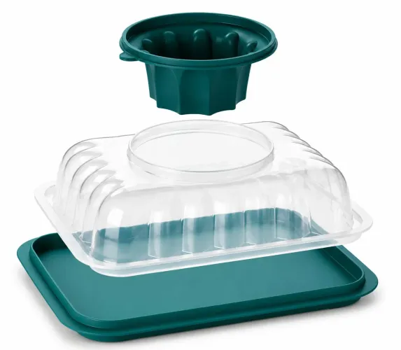 Tupperware Mágica Retangular Grande 2,5 Litros Forma Pudim