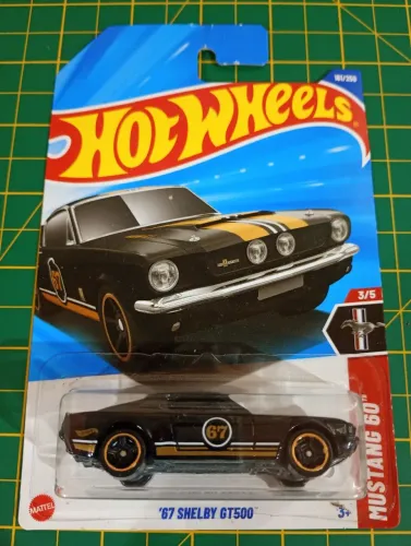 Hot Wheels - Shelby GT500 67 (preto)