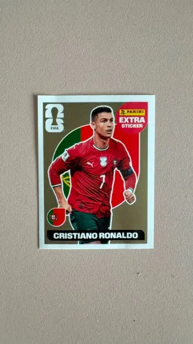 Figurinha Cristiano Ronaldo Legend Ouro - Panini - Copa do Mundo 2026