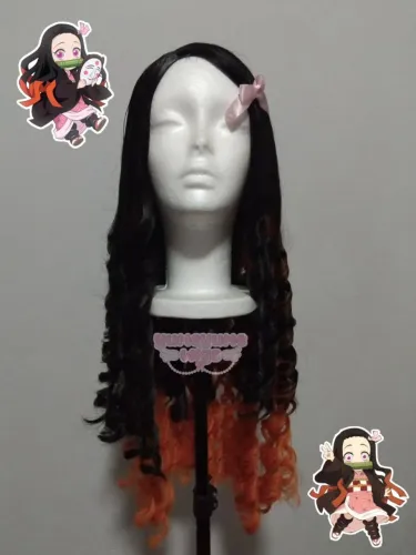Peruca Nezuko Demon Slayer