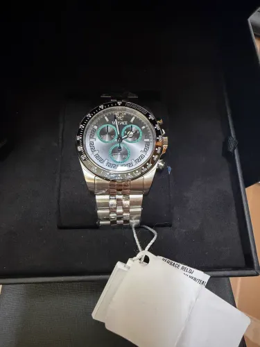 Versace - Relógio Greca Chrono Versace de 43mm