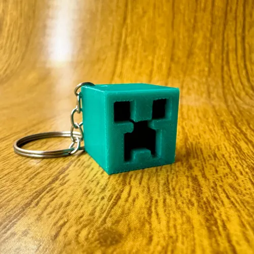 Chaveiro Gamer Creeper Minecraft