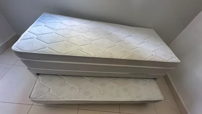 Cama box solteirão + Cama auxiliar Premium