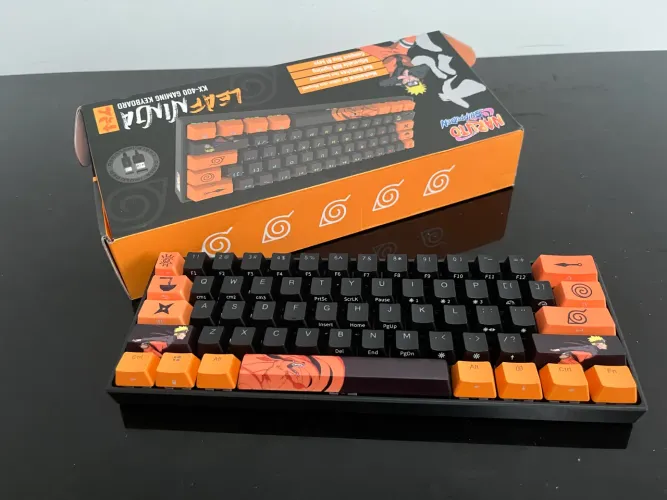 Teclado mecânico KX-400 Naruto