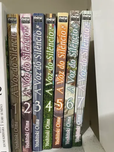 Coleção completa mangá A Voz do Silêncio