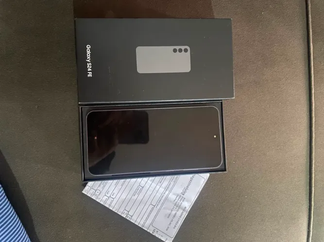 Samsung S24 Fe 128g com Nota Fiscal