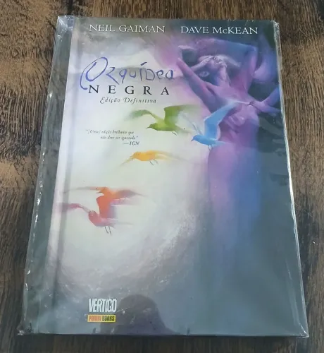 HQ Orquídea Negra (Neil Gaiman, DC, Panini)