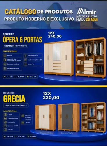 GUARDA ROUPAS CREDIÁRIO