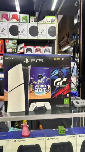 PS5 SLIM DIGITAL NOVO 