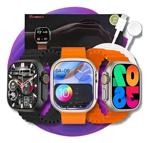 Smartwatch Microwear U9S Ultra Original Lançamento 2026 Com GPS NFC ((( ATUALIZADO ))) !!!