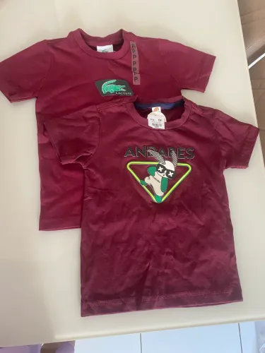 Camisas tamanho 2 anos