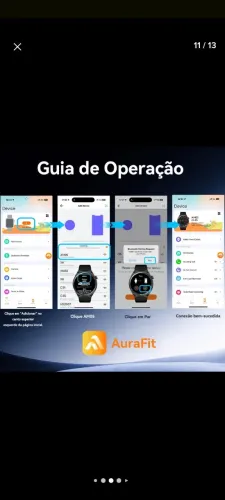 Relógio Inteligente Smartwatch Aurafit Am05 Tela Amoled 1.43