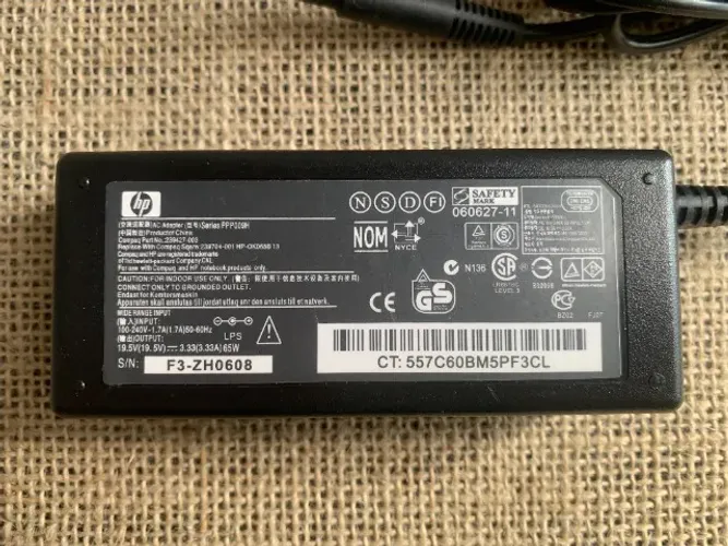 carregador fonte hp probook notebook