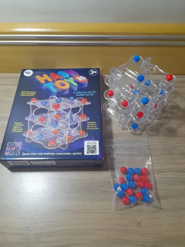 Jogo da velha 3d hash toys