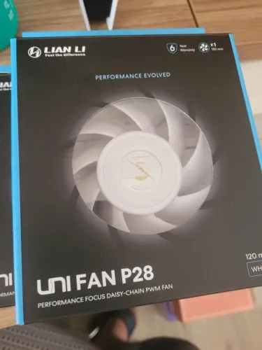 Fans Lian Li P28 Brancas Usadas
