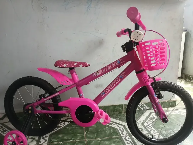 Bicicleta infantil aro 16 seminova