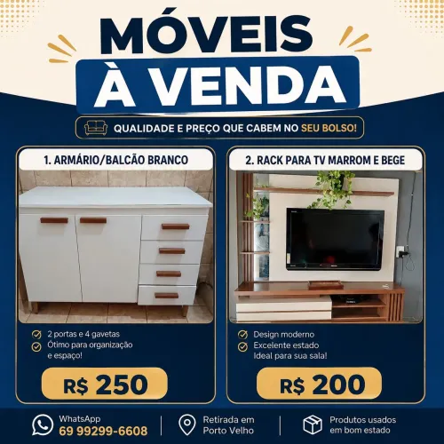Móveis no precinho
