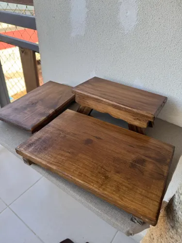 Porta doces de festa rústico