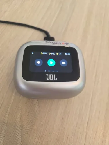 Fone JBL Live Beam 3 Bluetooth com Cancelamento de Ruído - Prata