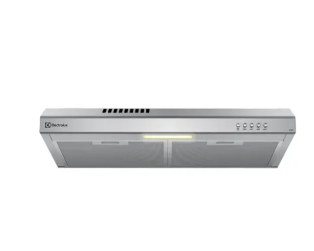 Depurador de Ar Electrolux 60 cm, Luz LED e Filtragem Dupla, Inox - DE6SS