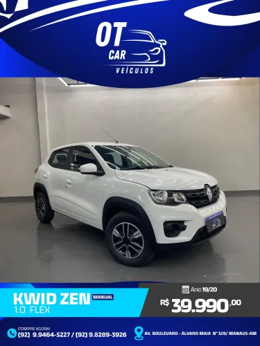 Renault Kwid Zen 1.0 Flex 12V 5P Mec. 2020