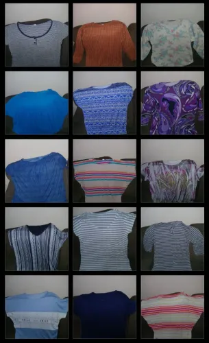 Lote de 15 blusinhas tamanho GG todas por R$80.00 ou R$10 cada
