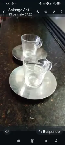 Par de xícaras cafezinho da Nespresso