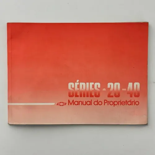 Manual do Proprietário Original GM Series 20 40
