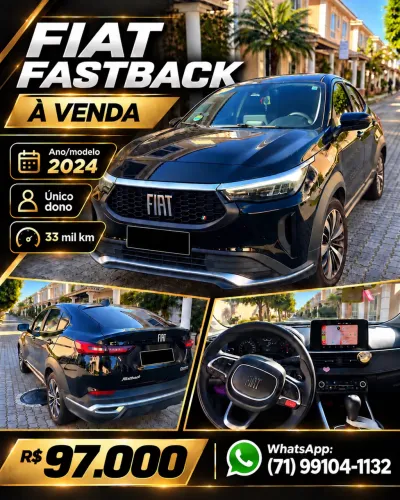 Fiat Fastback Audace 1.0 200 T. Flex AUT 2024