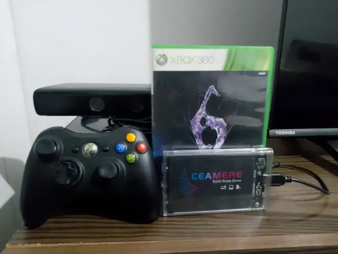 XBOX 360 SUPER SLIM COMPLETO