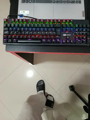 TECLADO MECÂNICO KP-2051/PL KNUP SWITCH BLUE