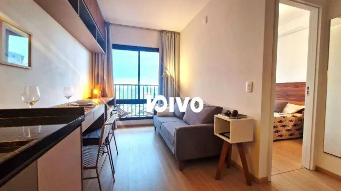 Studio Novo Mobiliado 29m² | Pronto para Morar ou Investir | Próximo ao Metrô Praça da Árv