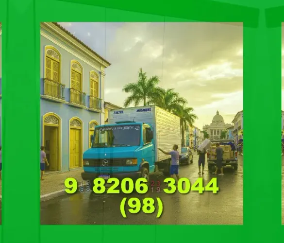 Mudança expressa: Frete com preço ótimo! Contato 98?9?8206?3044 J/Silva.