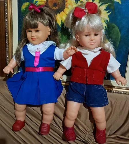 Bonecas Chiquititas e carinha de anjo