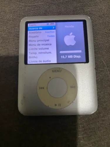 Para colecionadores. iPod Nano primeira geração