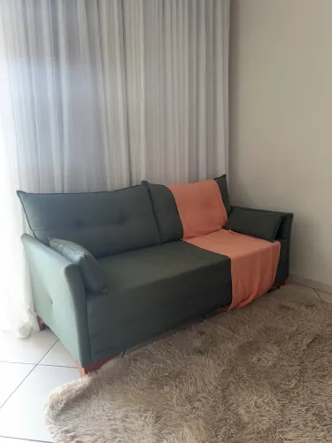 Sofá em linho