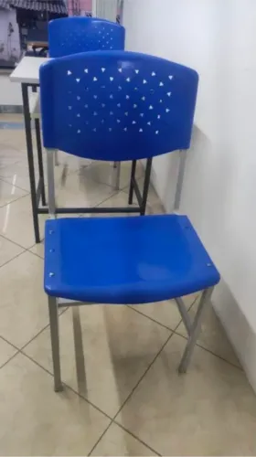 Cadeira plástica 4 un.